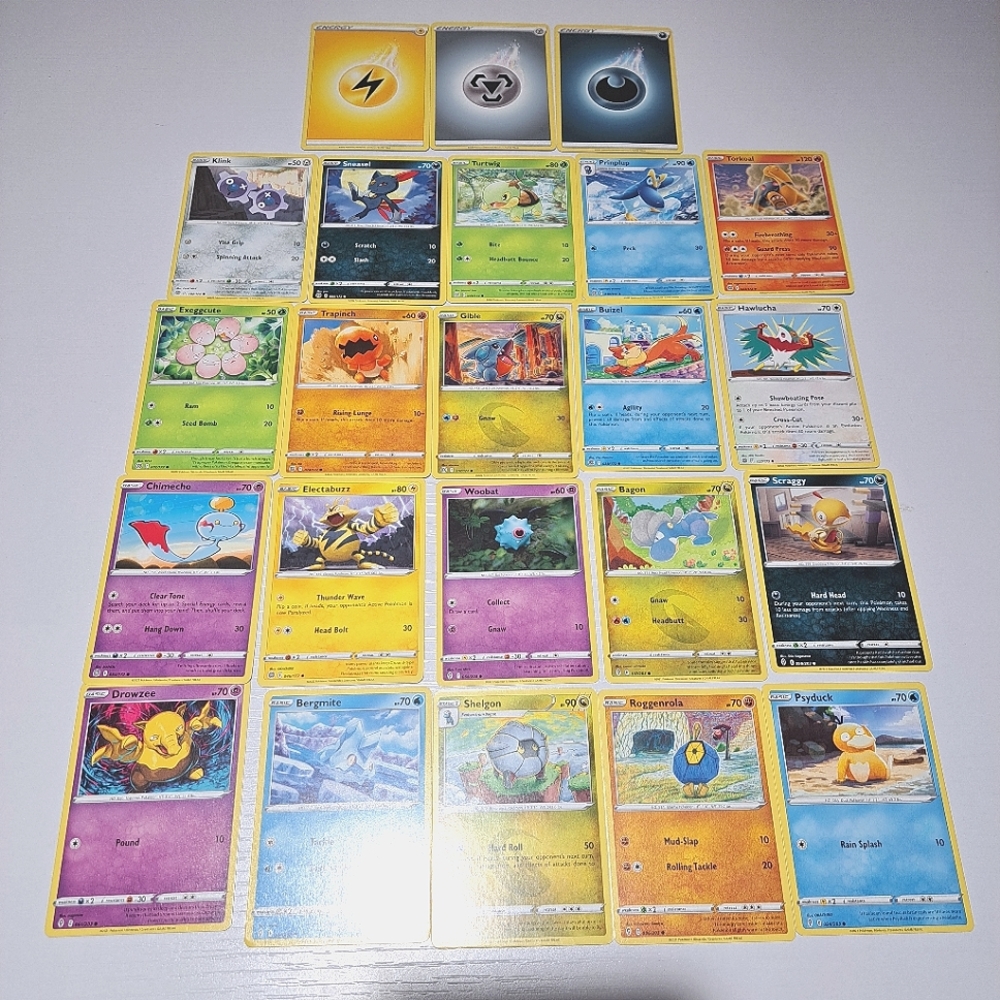 Pokemon non holo card lot of 20